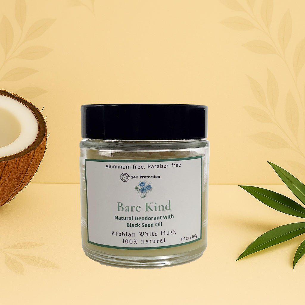 Deodorant 100% natural with black seed oil (Choose your scent inside)